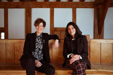 Professor Farah Karim-Cooper and Lucy Cuthbertson