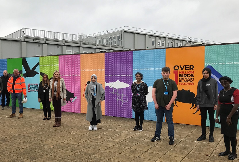 Eco-friendly BMet student designs showcased on Perry Barr Hoardings