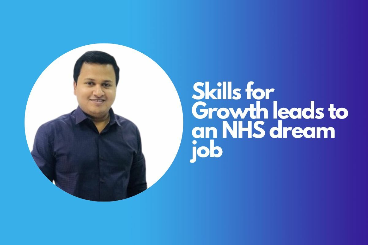 Skills for Growth leads to an NHS dream job for Manchester housekeeper