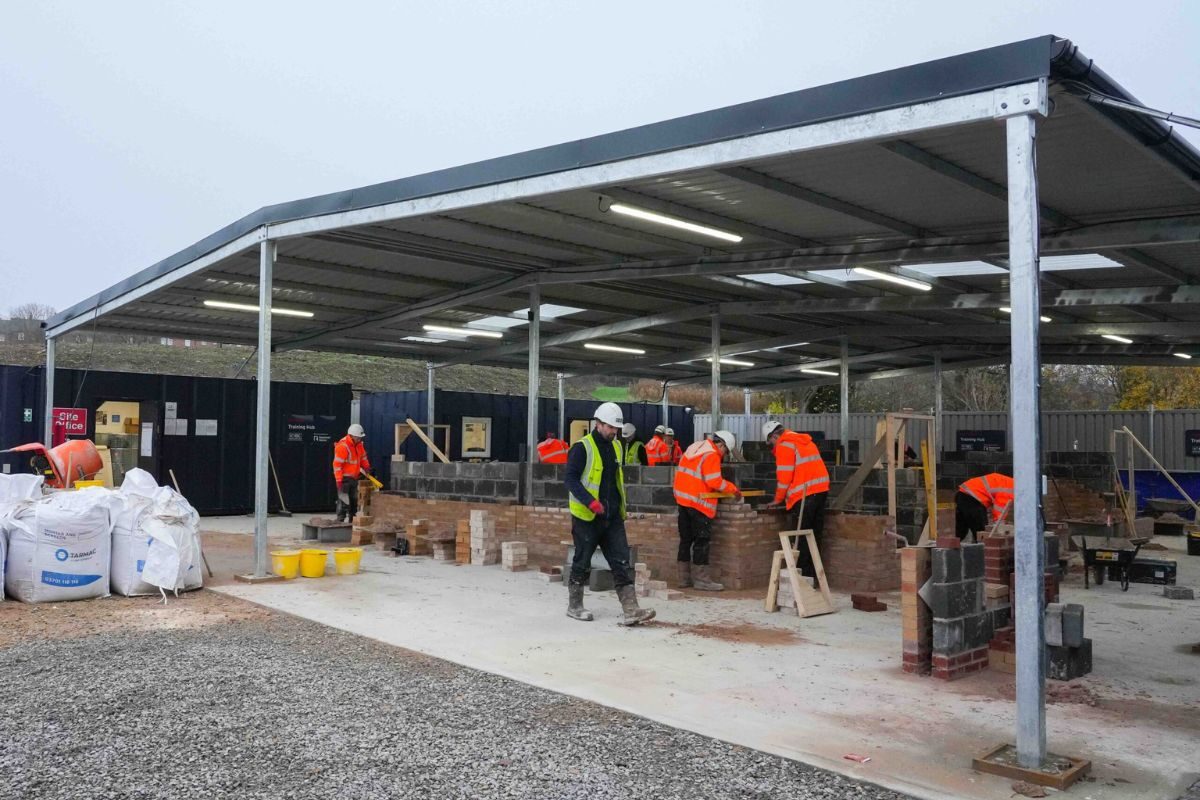 Newcastle Training Hub opens to support the next generation of skilled house builders in the North East