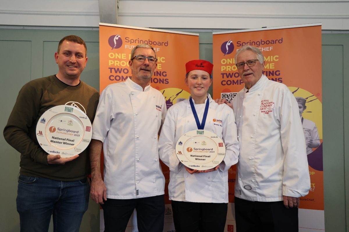 Poppy O’Toole and Springboard announce UK's best young cook