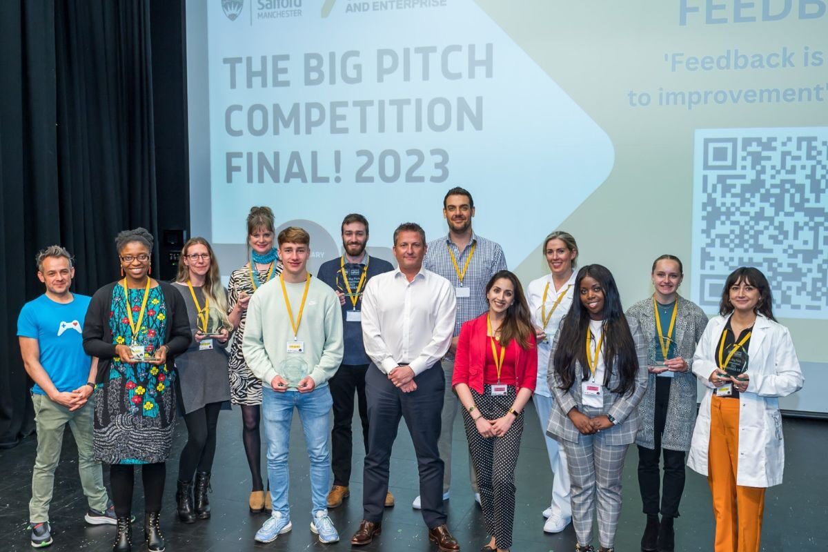 Salford student entrepreneurs bid for thousands in funding at Big Pitch Final