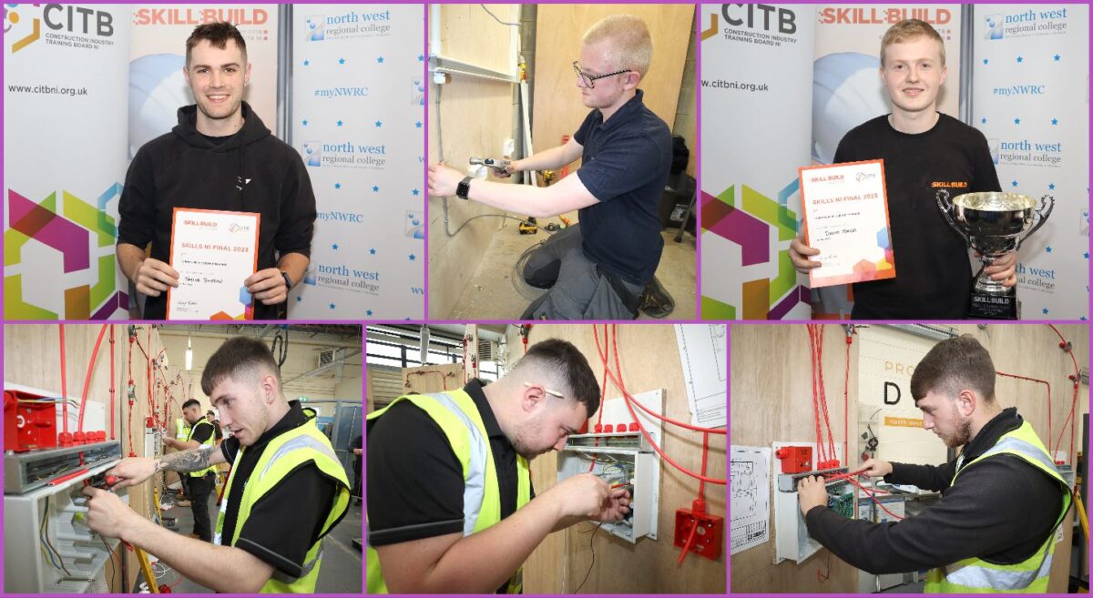 Six students from South Eastern Regional College (SERC) took podium places at the Construction Industry Training Board NI (CITB NI) annual SkillBuild NI Finals 2023 competition.
