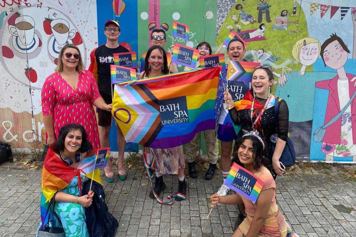 Bath Spa University makes Bristol Pride Day debut