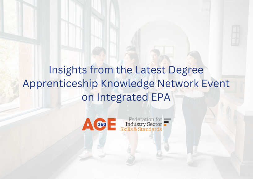 Insights from the latest degree apprenticeship knowledge network event on integrated EPA