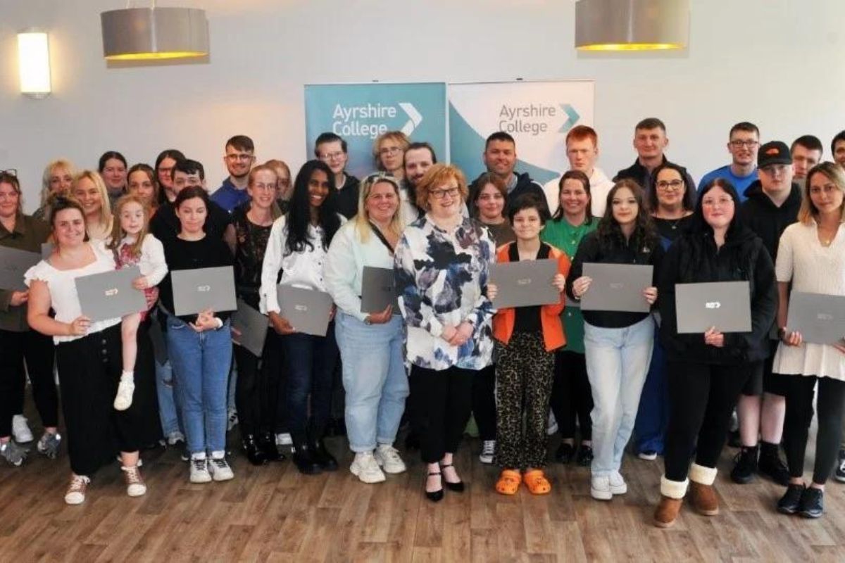 Ayrshire College showcases student excellence at awards ceremonies