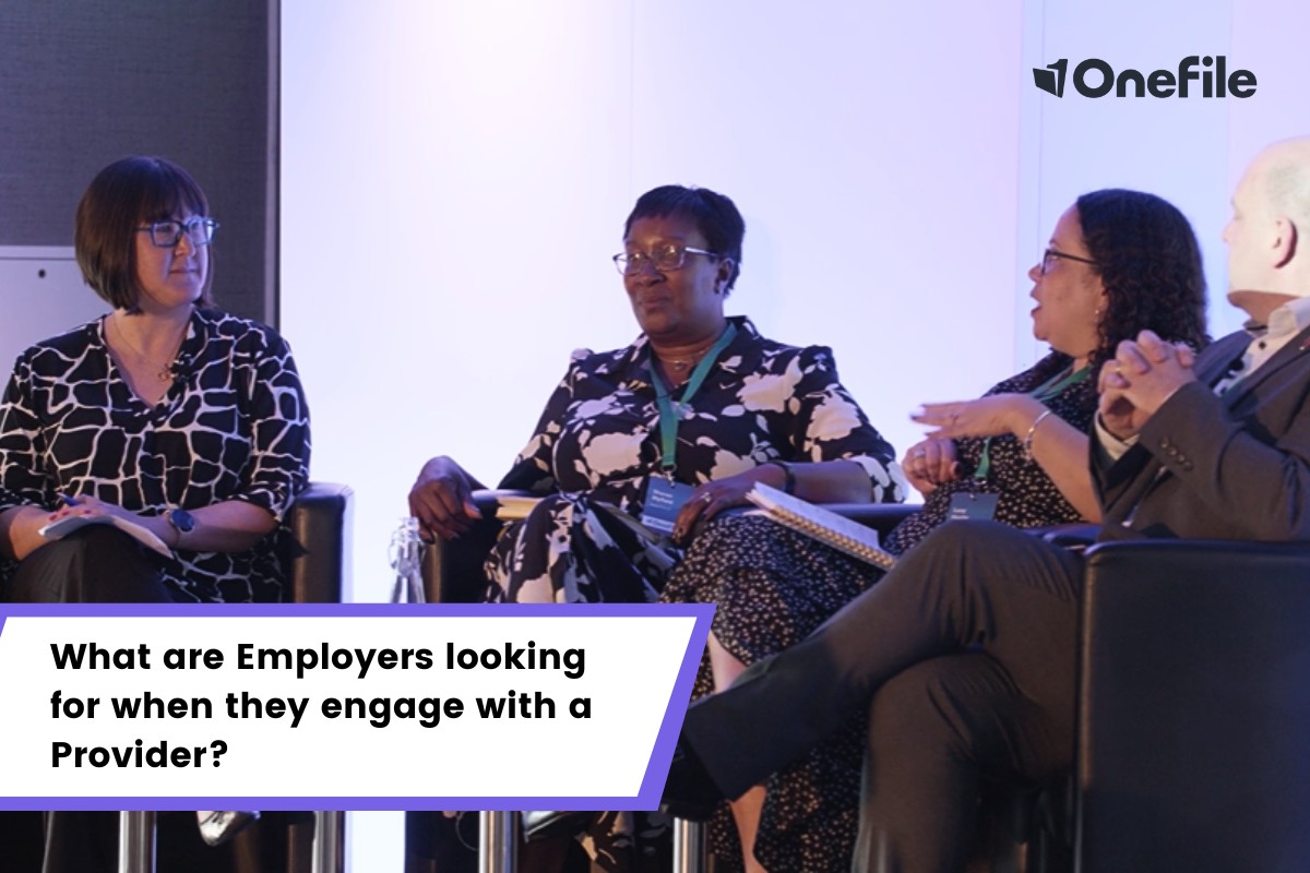 What are Employers looking for Fireside chat at the OneFile user conference