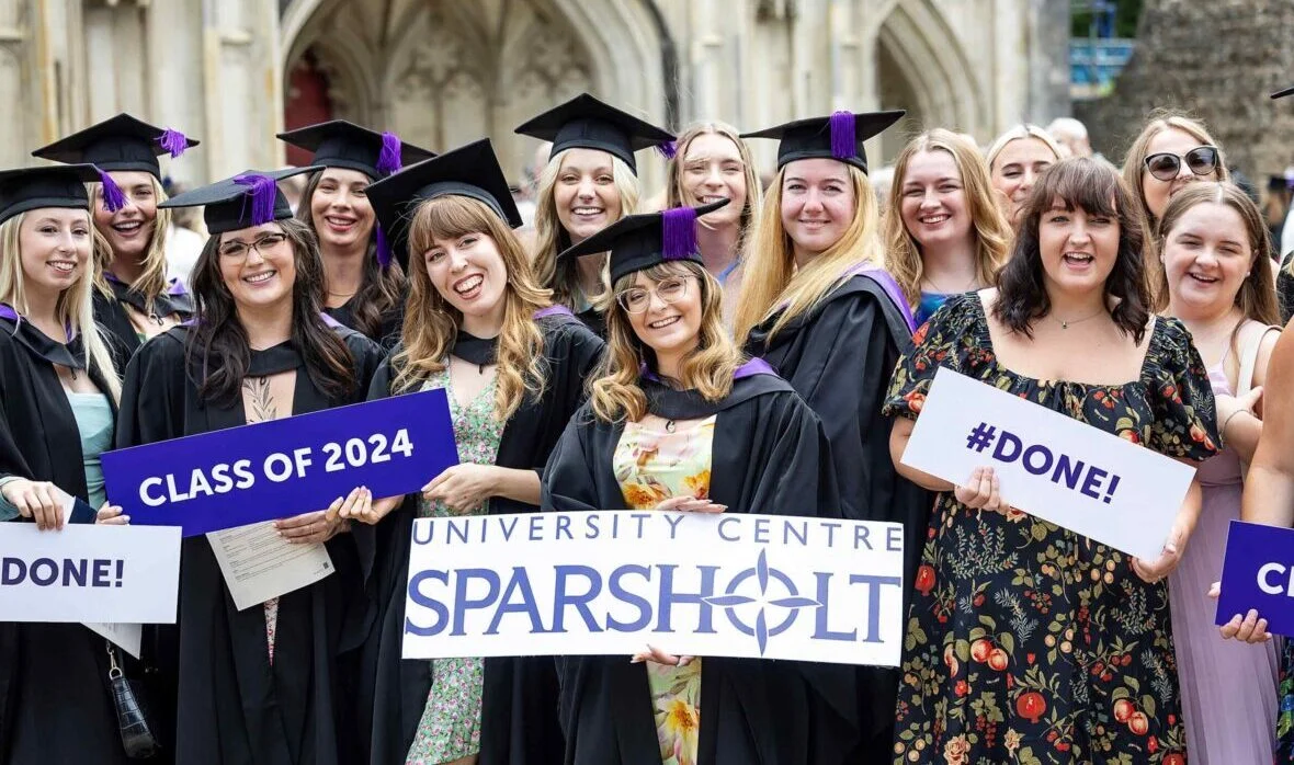 University Centre Sparsholt celebrates the class of 2024 with Graduation at Winchester Cathedral  