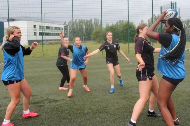 New girls’ rugby academy established at Grŵp Llandrillo Menai