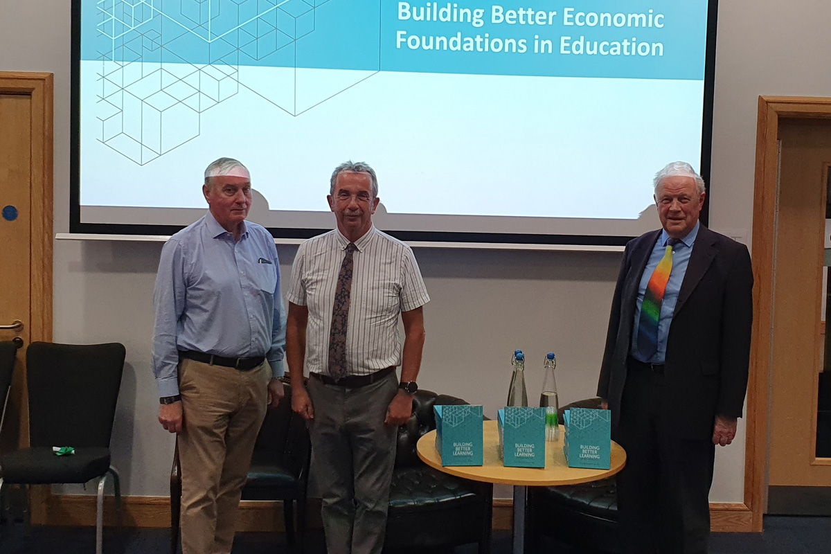 Professor Ken Webb, Dr Michael Malone and Professor Simon Bridge