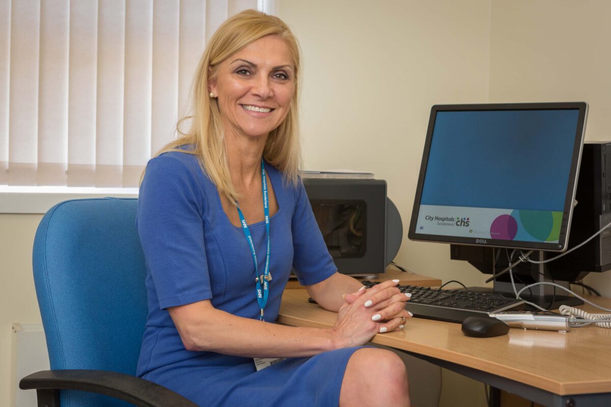 Dr Yitka Graham at Sunderland Royal Hospital Picture: DAVID WOOD