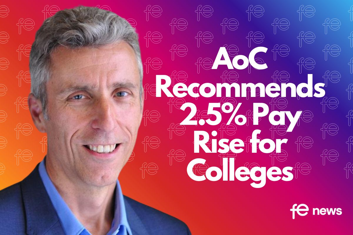 AoC Recommends 2.5% Pay Rise for Colleges