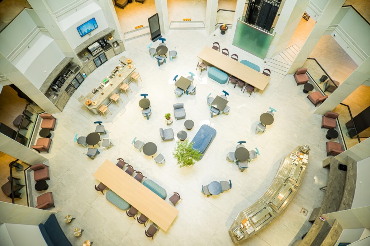 Abu Dhabi Hospitality Academy – Les Roches Atrium View