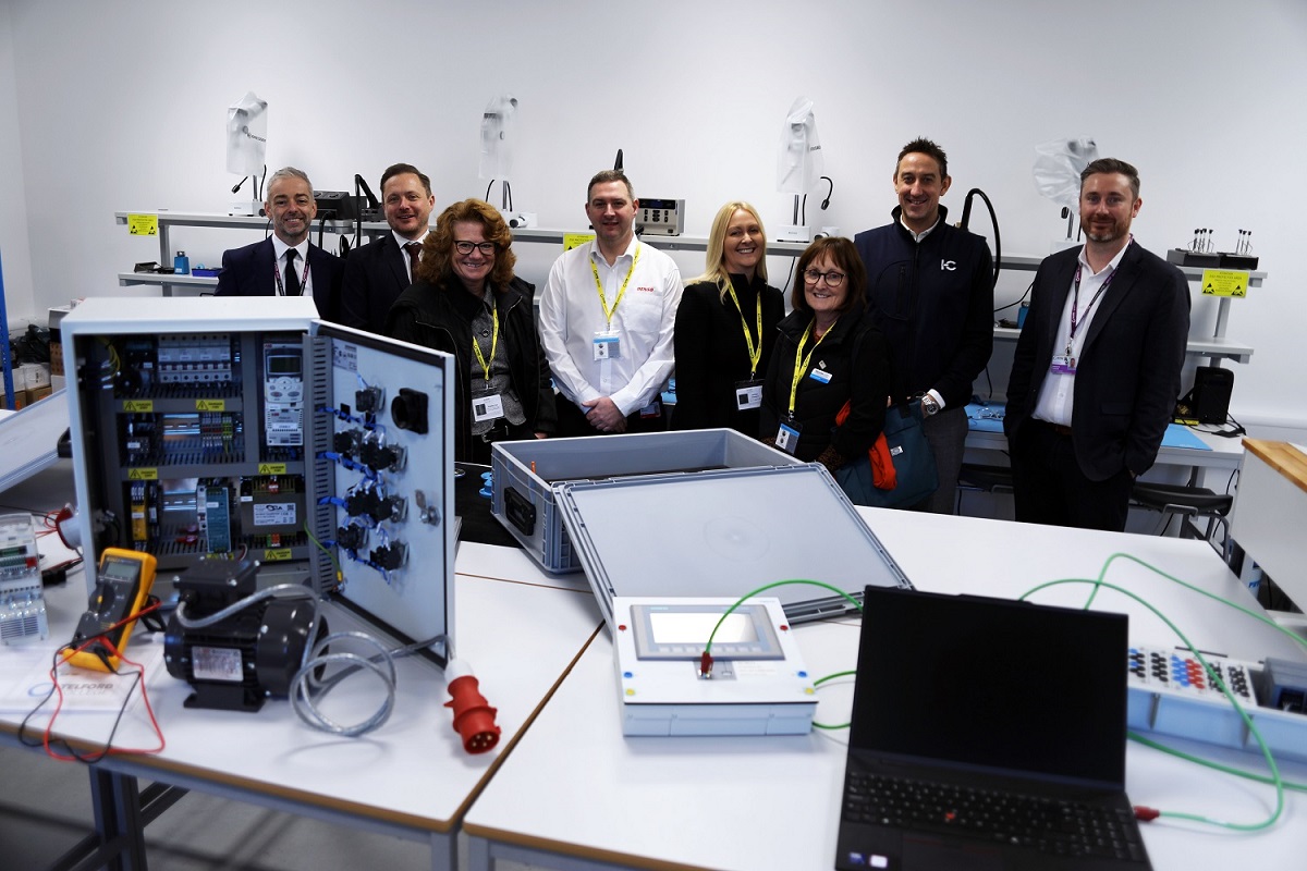 Businesses touring the new Telford College facilities