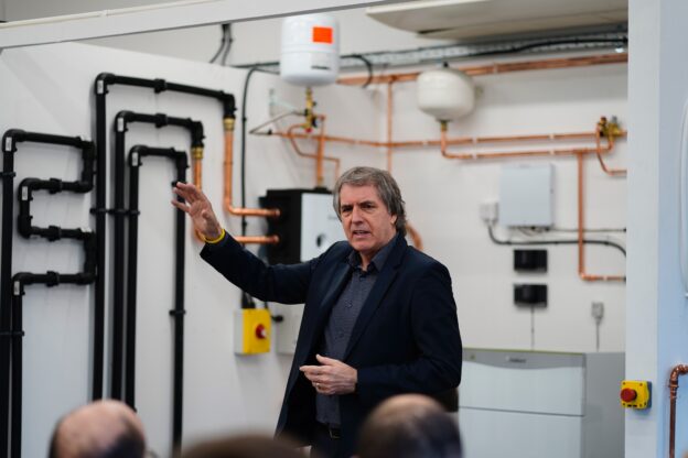 Liverpool college launches new heat pump training facility