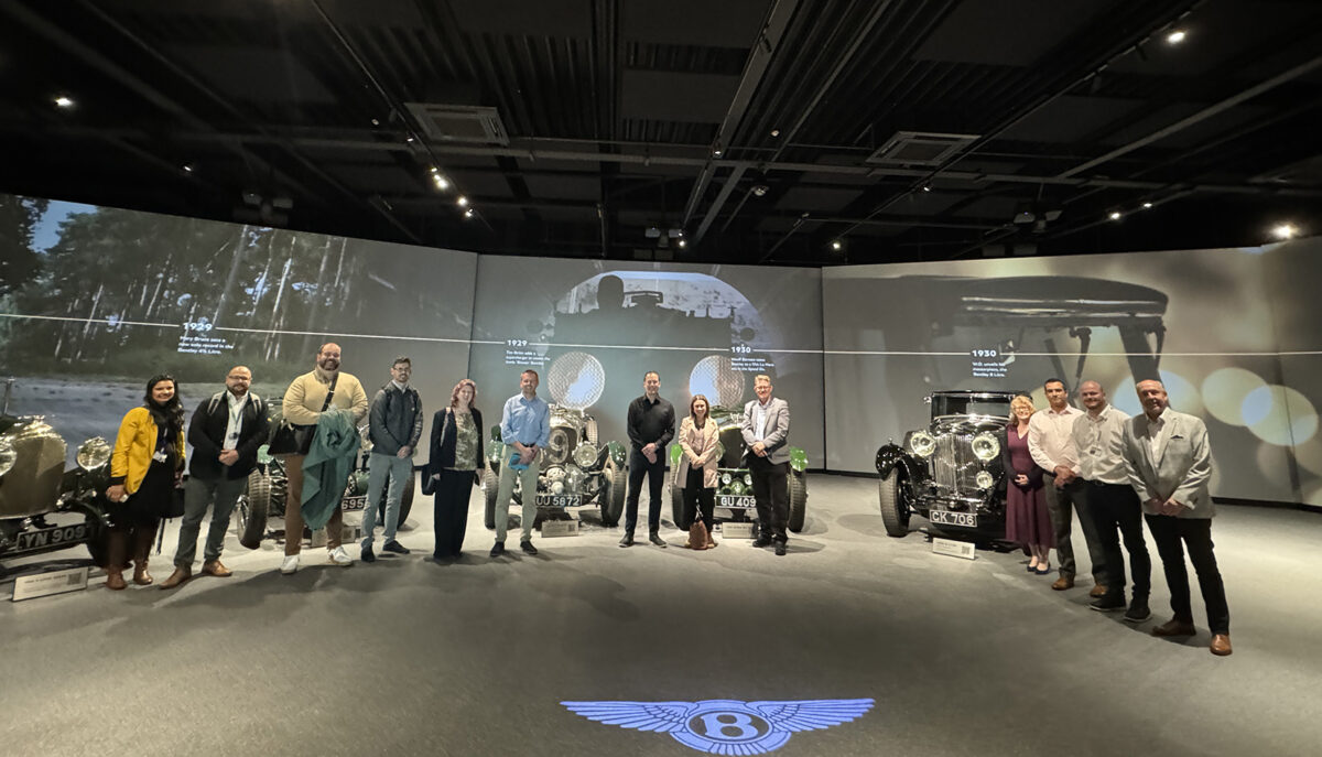 Members of the ESN Framework Group met at Bentley Motors recently.