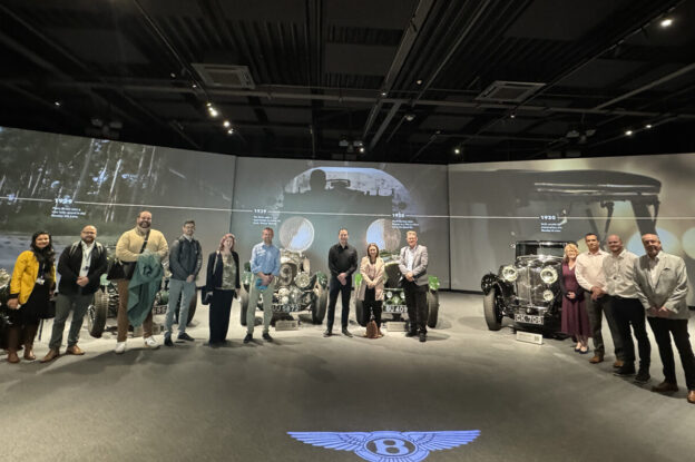 Members of the ESN Framework Group met at Bentley Motors recently.