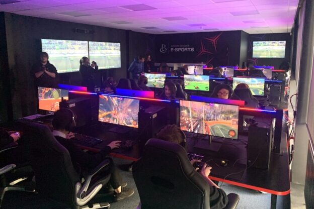 Photo of people using Esports development suite