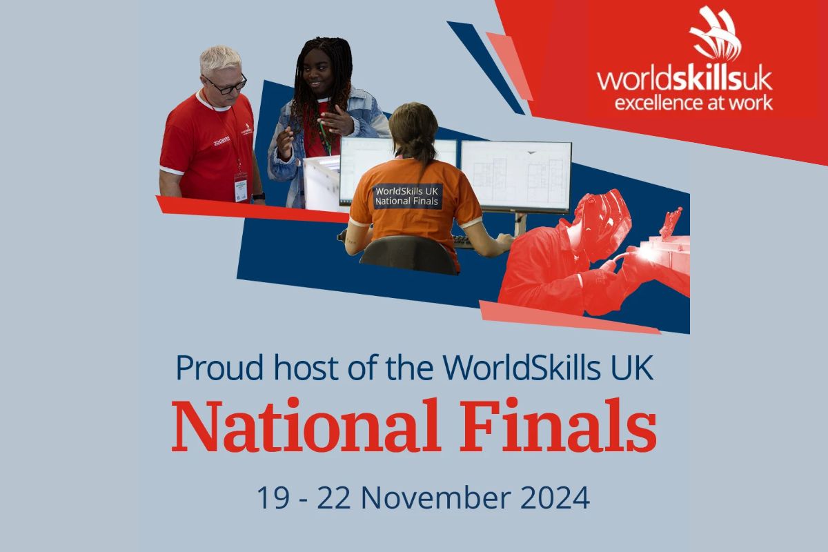 Oldham College is proud to be a host of the WorldSkills UK National Finals - November 19-22, 2024 - - and also has a record eight finalists.