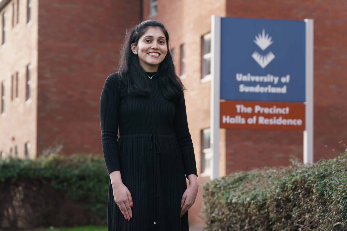 University of Sunderland student Vivina Tauro in her new role as accommodations advisor following her successful internship during her business MBA Picture: DAVID WOOD