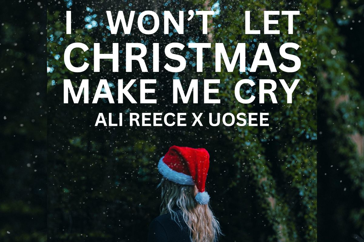 The cover artwork for I Won’t Let Christmas Make Me Cry.