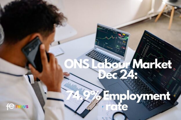 ONS Labour Market Dec 24: 74.9% Employment rate