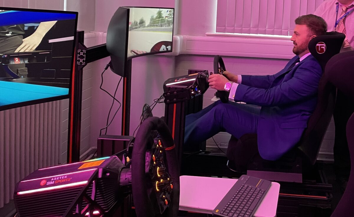 Chris Webb tries a driving simulator copy