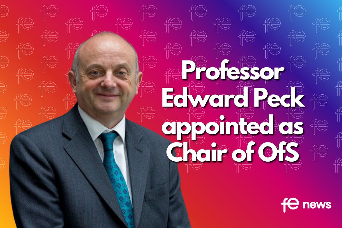 Professor Edward Peck appointed as Chair of OfS