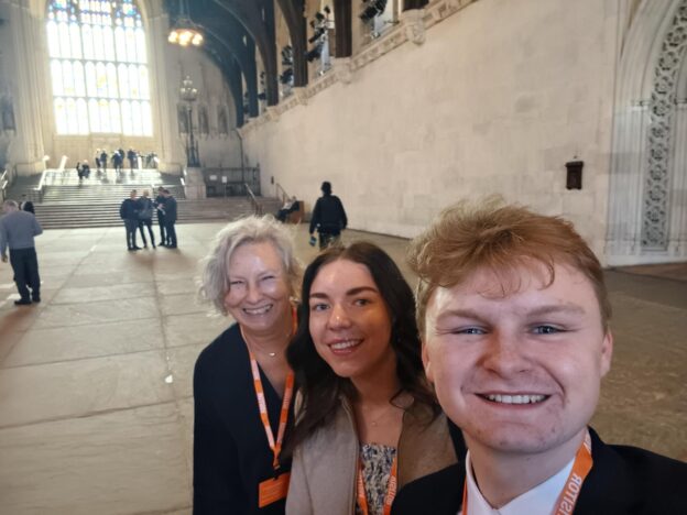 Helen, Fern and Joel.