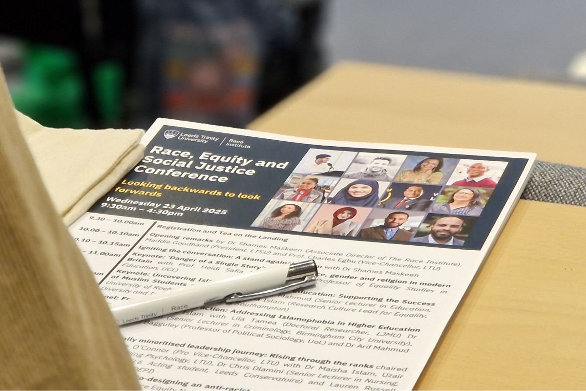 A picture of the Race, Equity and Social Justice Conference 2025 programme